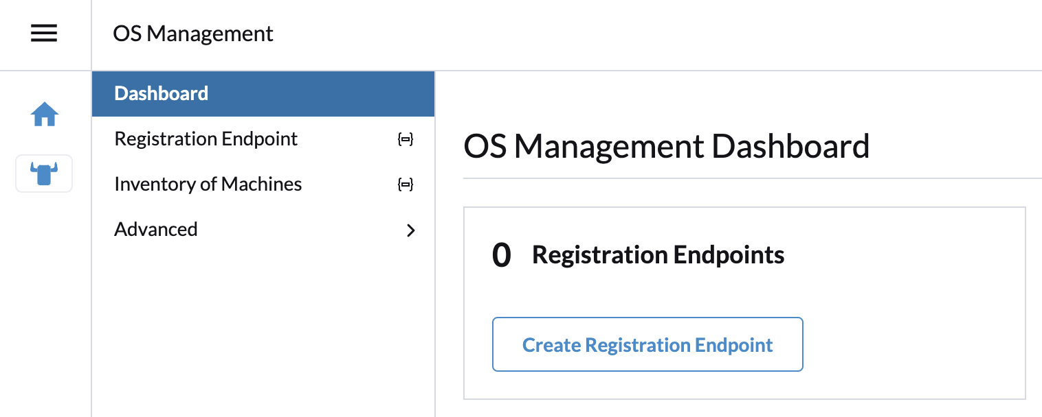 OS Management registration endpoints